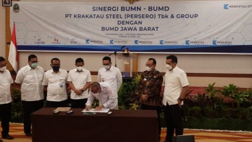 Ridwan Kamil Bawa 3 BUMD Jajaki Kerja Sama dengan Krakatau Steel