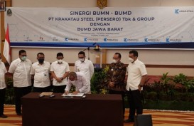 Ridwan Kamil Bawa 3 BUMD Jajaki Kerja Sama dengan Krakatau Steel