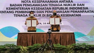 Kemenkes-Bapeten Perpanjang MoU Penggunaan Nuklir di Bidang Kesehatan