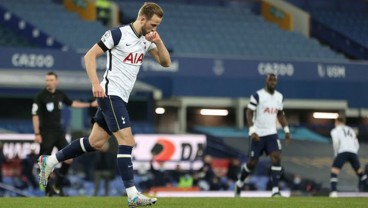 Dua Blunder Keane Disambar Kane, Spurs Imbangi Everton 2–2