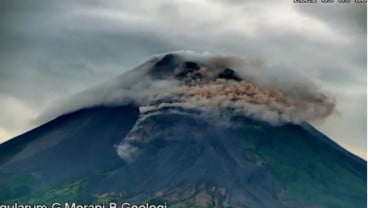 Gunung Merapi Hari Ini, BPPTKG: Volume Kubah Tengah Membesar jadi 1,68 Juta M3