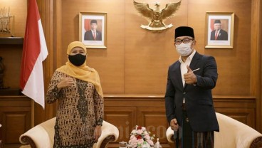 Khofifah Bertemu Ridwan Kamil, Senin Malam. Sinyal Capres-Cawapres 2024?