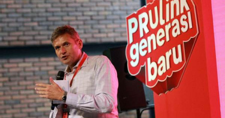 Presiden Direktur Prudential Indonesia Jens Reisch di Jakarta, Kamis (20/9/2018)./JIBI-Dwi Prasetya