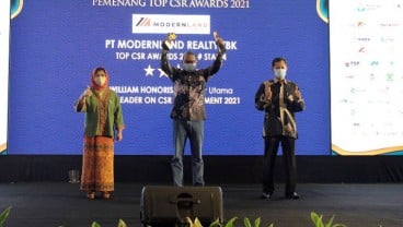 Modernland Realty Raih Penghargaan Top CSR Awards 2021