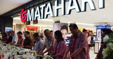 Peresmian gera Matahari di Batam City, Kepulauan Riau./matahari.co.id