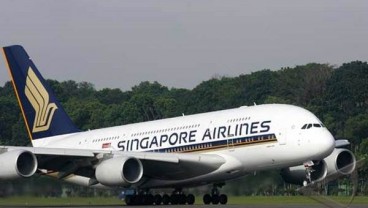 Terbang Lagi ke Bali, Singapore Airlines Inginkan Water Salute