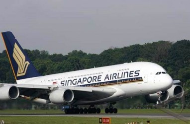 Terbang Lagi ke Bali, Singapore Airlines Inginkan Water Salute