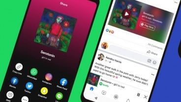 Spotify Rilis Fitur Miniplayer untuk Konten Audio di Facebook