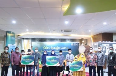 Safari Ramadan, BNI Wilayah 07 Beri Santunan Untuk Anak Yatim