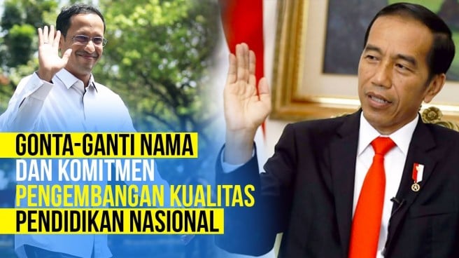 Pelantikan Nadiem Makarim dan Sejarah Bongkar Pasang Nomenklatur Kementerian Pendidikan