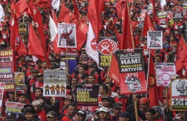 May Day, Aksi Buruh di 15 Provinsi Tuntut Pencabutan UU Cipta Kerja
