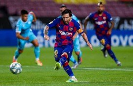 Hasil La Liga : Lionel Messi Cetak 2 Gol, Barcelona Atasi Valencia