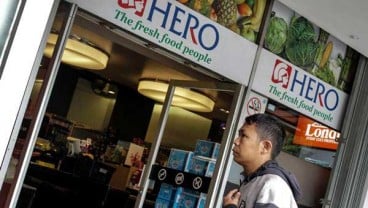 Pendapatan Hero Supermarket (HERO) Masih Turun pada Kuartal I, Rugi Menipis