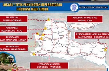 Sanksi Menanti Pemudik Nekat Terobos Tujuh Pos Penyekatan di Jatim