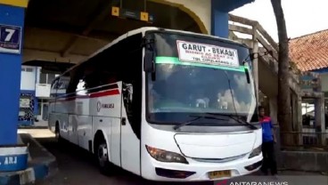 Penumpang Bus yang Tiba di Terminal Guntur Mulai Meningkat