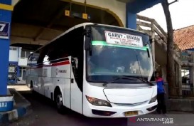 Penumpang Bus yang Tiba di Terminal Guntur Mulai Meningkat