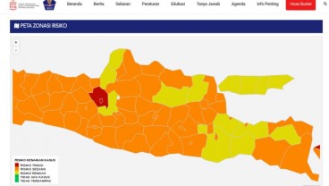 Jateng Kembali Memiliki Zona Merah Covid-19, Semarang dan Salatiga