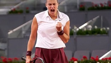 Sabalenka Juara Tenis Mutua Madrid Terbuka, Tundukkan Barty di Final