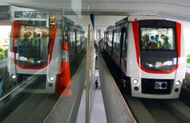 LRT Bakal Operasikan Skytrain Bandara Soekarno-Hatta?