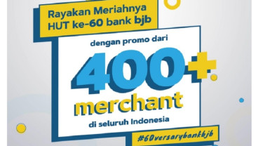 Rayakan HUT ke-60, Bank BJB Gelar Promo di Ratusan Merchant