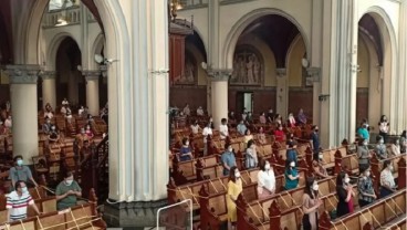 Gereja Katedral Batasi Umat pada Misa Kenaikan Yesus Kristus