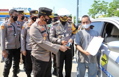 Polda Jateng Perketat Pengawasan Arus Balik di Tol Kalikangkung