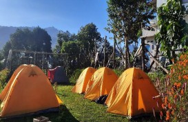 Bisnis Camping Ground Mulai Semarak di Kaki Gunung Rinjani