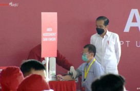 Vaksinasi Covid-19, Jokowi Targetkan Tembus 70 Juta Orang pada Agustus 2021