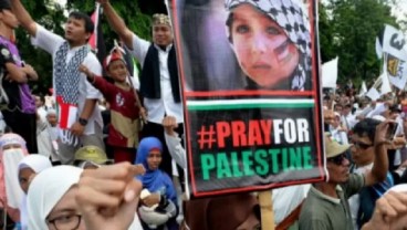 1.141 Aparat Kepolisian Diturunkan Amankan Unjuk Rasa Bela Palestina