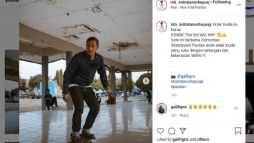 Keponakan SBY, Bupati Pacitan Main Skateboard, Ajak Anak Muda Sat Set Wat Wet