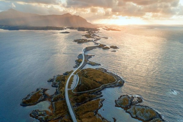 Atlantic Ocean Road, Norwegia