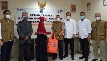 BRI Salurkan Bantuan Bagi Warga Terdampak Pandemi di KBB