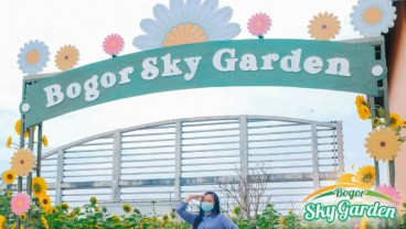 Mal BTM Hadirkan Kebun Bunga Matahari Lewat Bogor Sky Garden