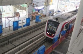 Jakpro: Rekomendasi Pembangunan Kontruksi LRT Fase 2A Belum Terbit