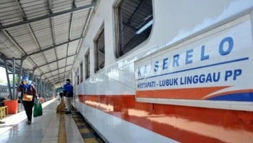 Rangkaian Kereta Api Palembang-Lubuklinggau Kembali Beroperasi