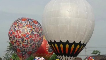 Balon Udara Semarakkan Tradisi Syawalan di Wonosobo