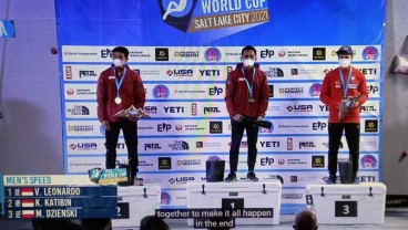 2 Atlet Panjat Tebing Indonesia Ukir Rekor Dunia