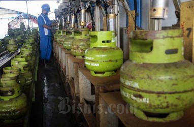 Realisasi Nilai Subsidi LPG Melon Membengkak hingga 66 Persen
