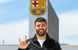 Sergio Aguero Resmi Bergabung dengan Barcelona, Dikontrak 2 Tahun