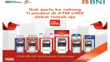 Tok! Bank BUMN Tunda Biaya Cek Saldo dan Tarik Tunai di ATM Link 