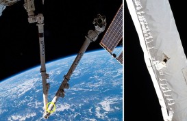Stasiun Luar Angkasa Internasional Ditabrak Puing-puing Orbit