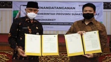 Pacu Pemasaran UMKM, Pemprov Sumbar Gandeng Mbizmarket