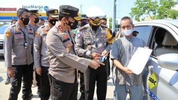 Virus Corona Mengganas, 6 Desa di Kudus Dijaga Pasukan Brimob