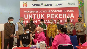 Sukseskan Vaksinasi Gotong Royong, APRIL Dukung Pemulihan Ekonomi Sektor Hutan Tanaman Industri