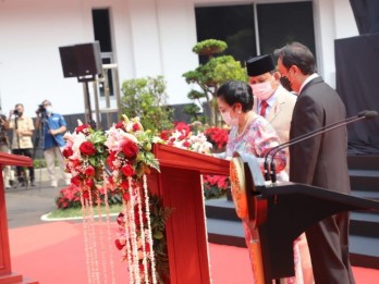 Megawati Bawa Prananda Resmikan Patung Soekarno, Sinyal Lemah untuk Puan pada Pilpres 2024?