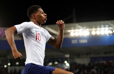 Laga Pemanasan Euro 2020, Gol Rashford Bawa Inggris Hantam Rumania