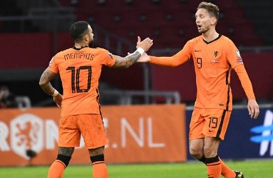 Pemanasan Euro 2020, Timnas Belanda Bantai Georgia 3-0