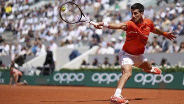 Mental Baja Loloskan Djokovic ke Perempat Final Tenis Prancis Terbuka