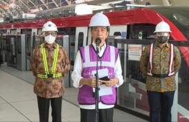 Jokowi Pamer LRT Jabodebek Buatan Dalam Negeri, Ingin Bisa Diekspor