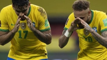 Hasil Pra-Piala Dunia : Brasil Teruskan Sapu Bersih, Argentina Imbang